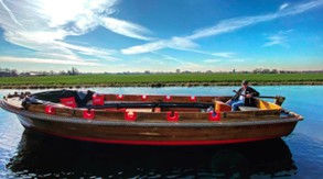 Comfortabele rondvaart door het Zuid-Hollandse landschap