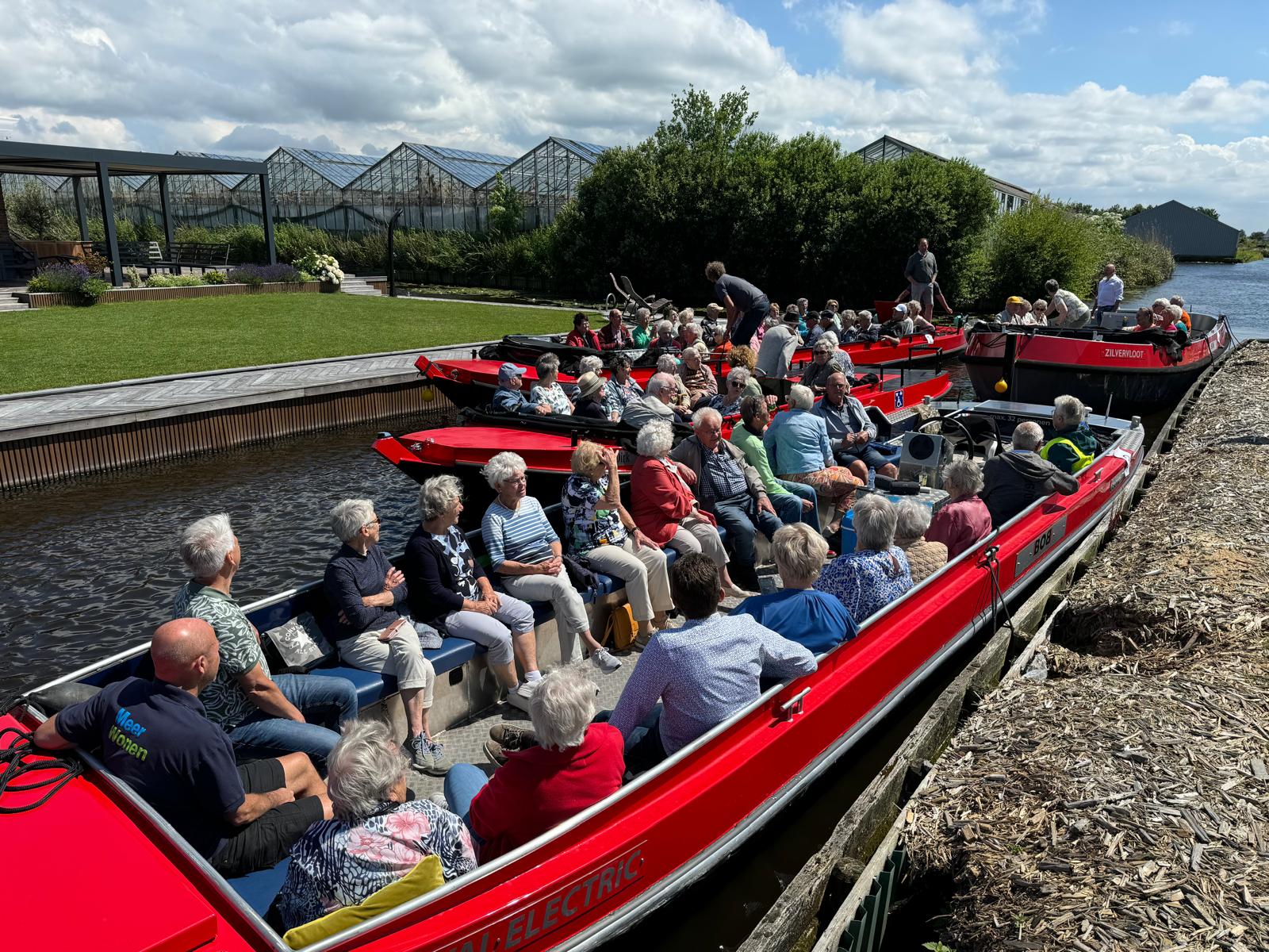 Comfortabele rondvaart door het landschap